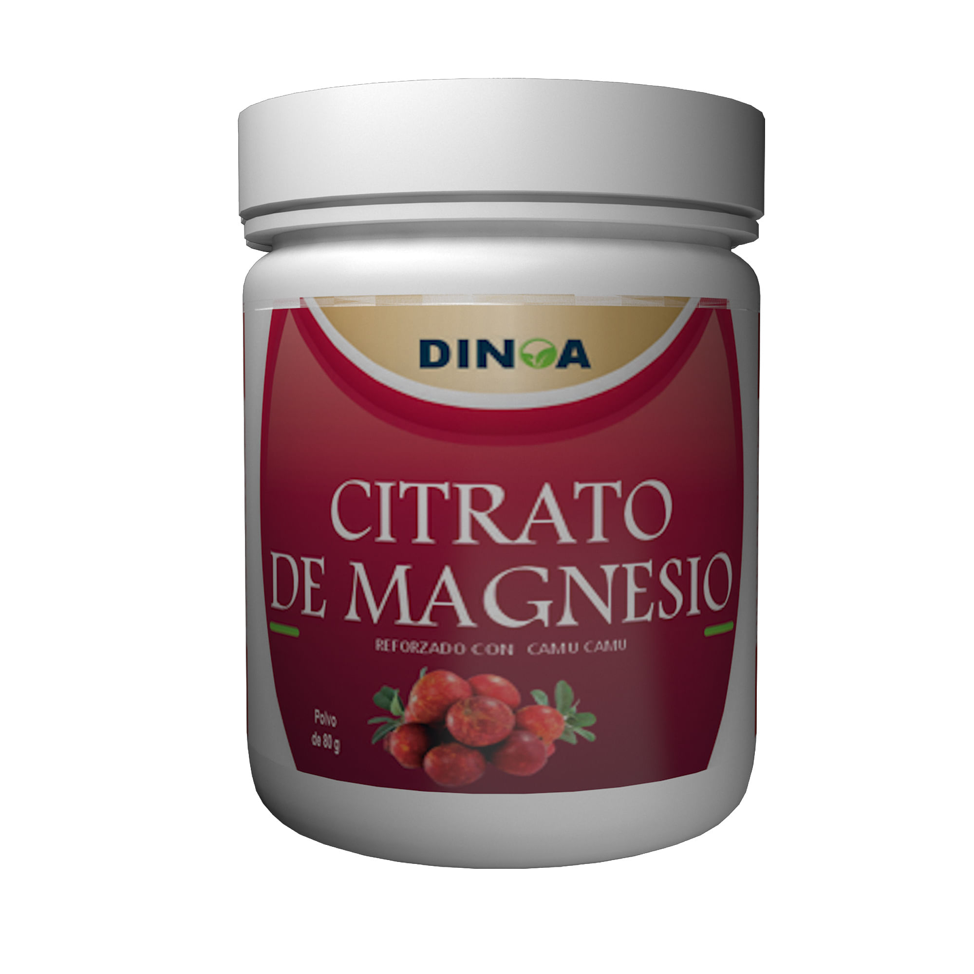 Citrato de Magnesio Dinoa Polvo 80gr