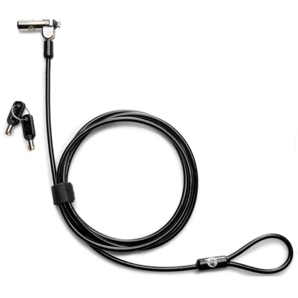 Candado con cable y llave HP Nano Portátil  - 1AJ39AA