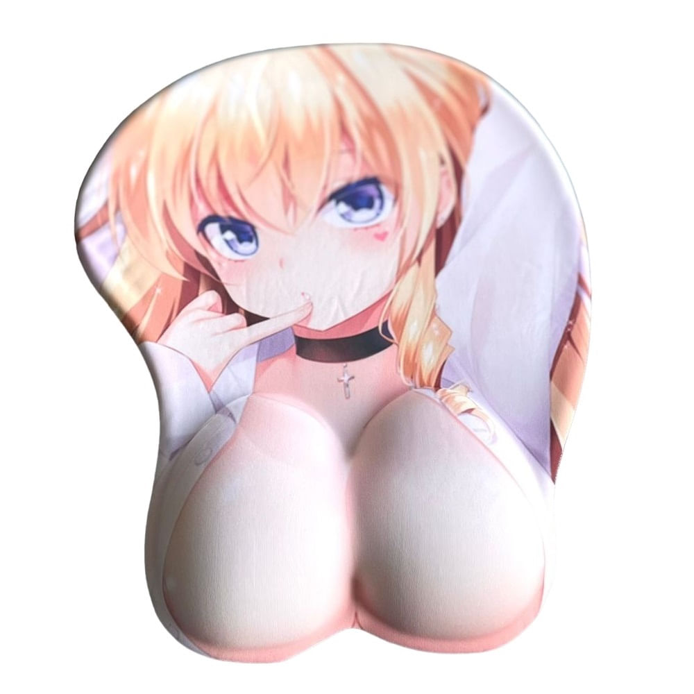 Mouse Pad 3D Almohadilla Ergonómico Antideslizante Anime Rubia Mouse Pad 3D Almohadilla Ergonómico Antideslizante Anime Rubia