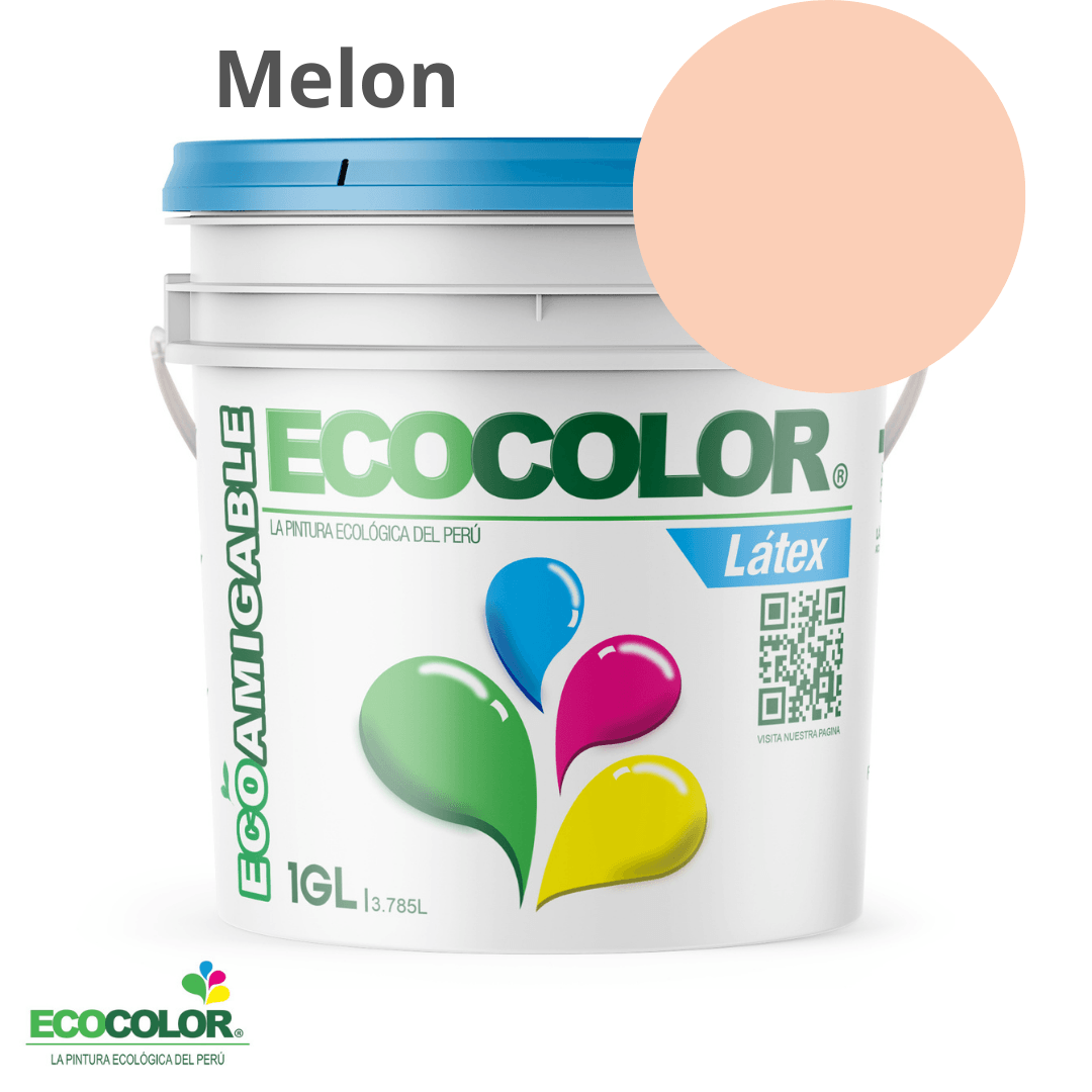 Pintura Ecológica LATEX 1 Galón Melón