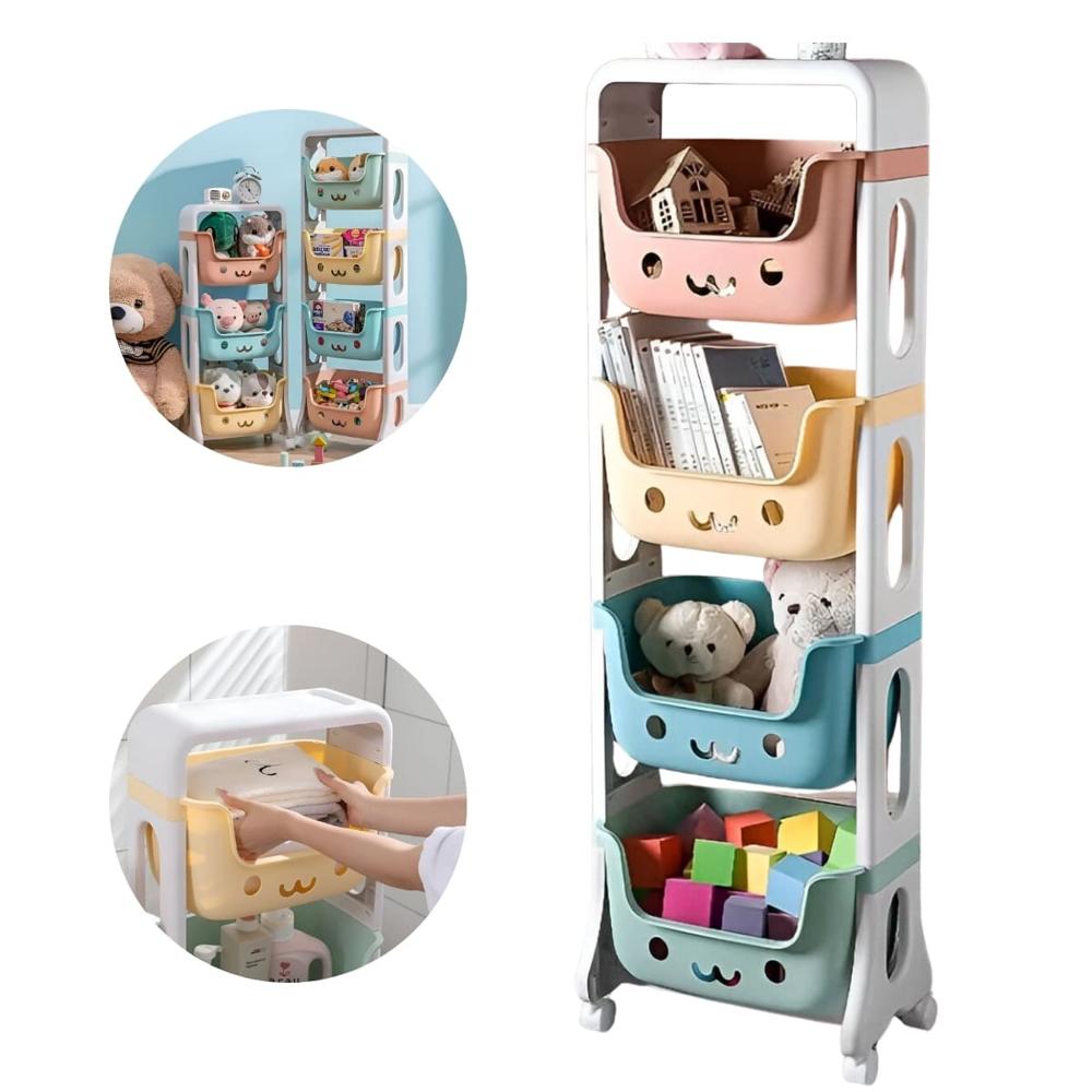 Estante Organizador de Juguetes de 4 Niveles  37100002