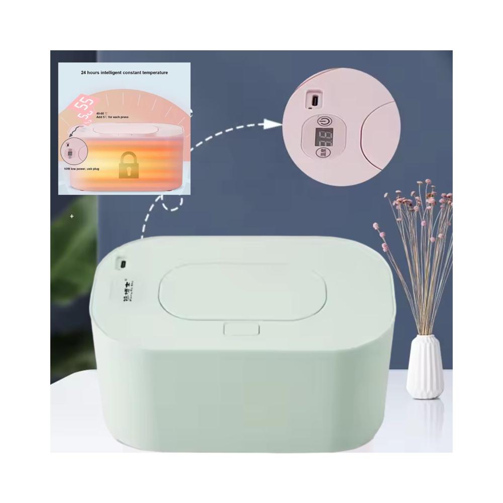 Calentador Toallitas Generico Control Temperatura Verde Calentador Toallitas Generico Control Temperatura Verde