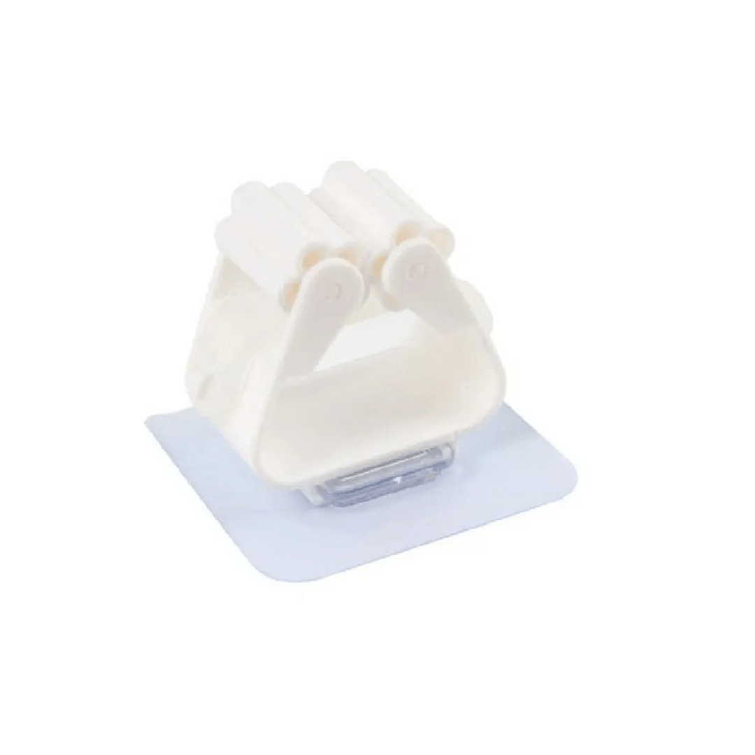 Sujetador Gancho para Guardar Escoba Accesorios Blanco