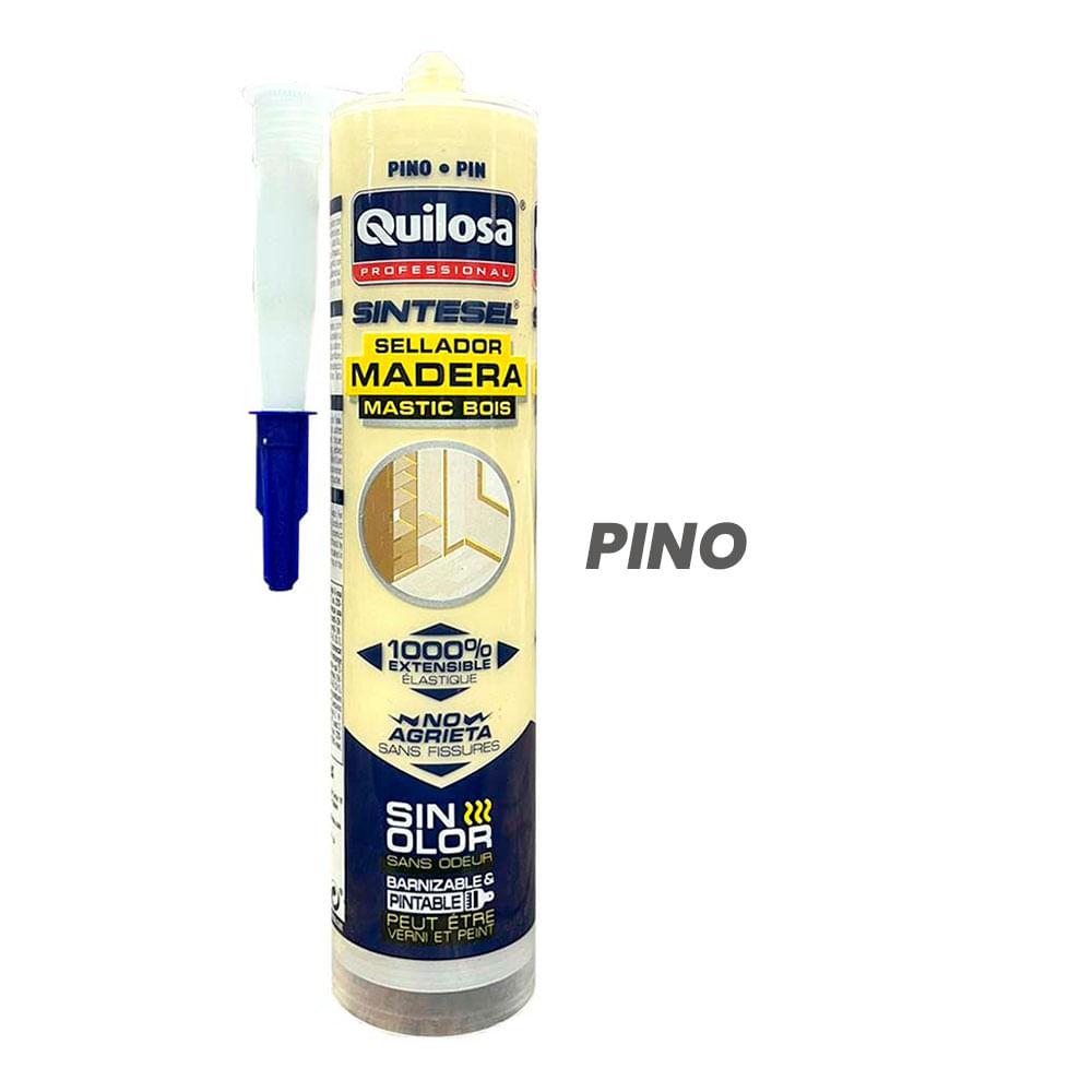 Sellador Quilosa de Juntas Sintesel Madera 300ML Pino