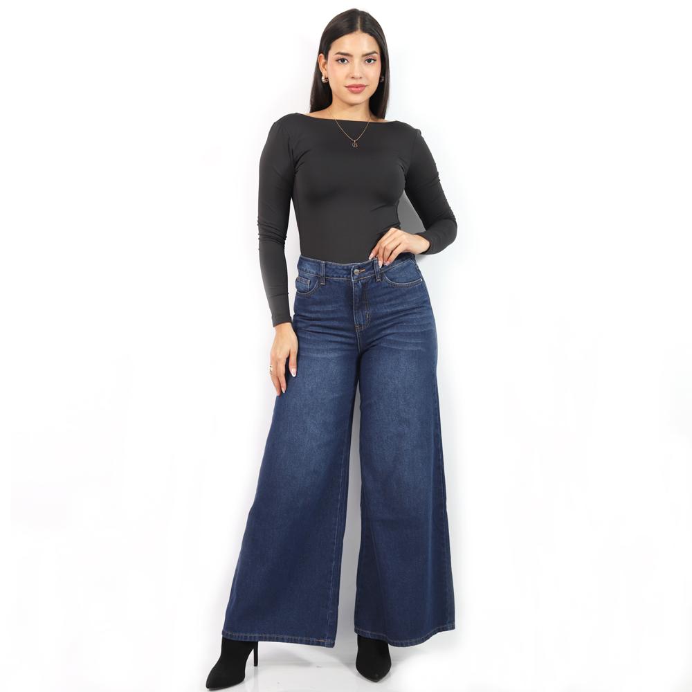 PANTALÓN PALAZZO DENIM JAROLA ANGELA