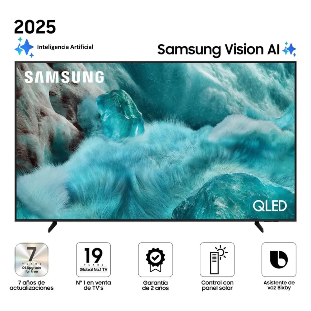 Televisor Samsung 43 QLED Vision Ai Smart Tv 4K 2025 QN43Q7FAAGXPE