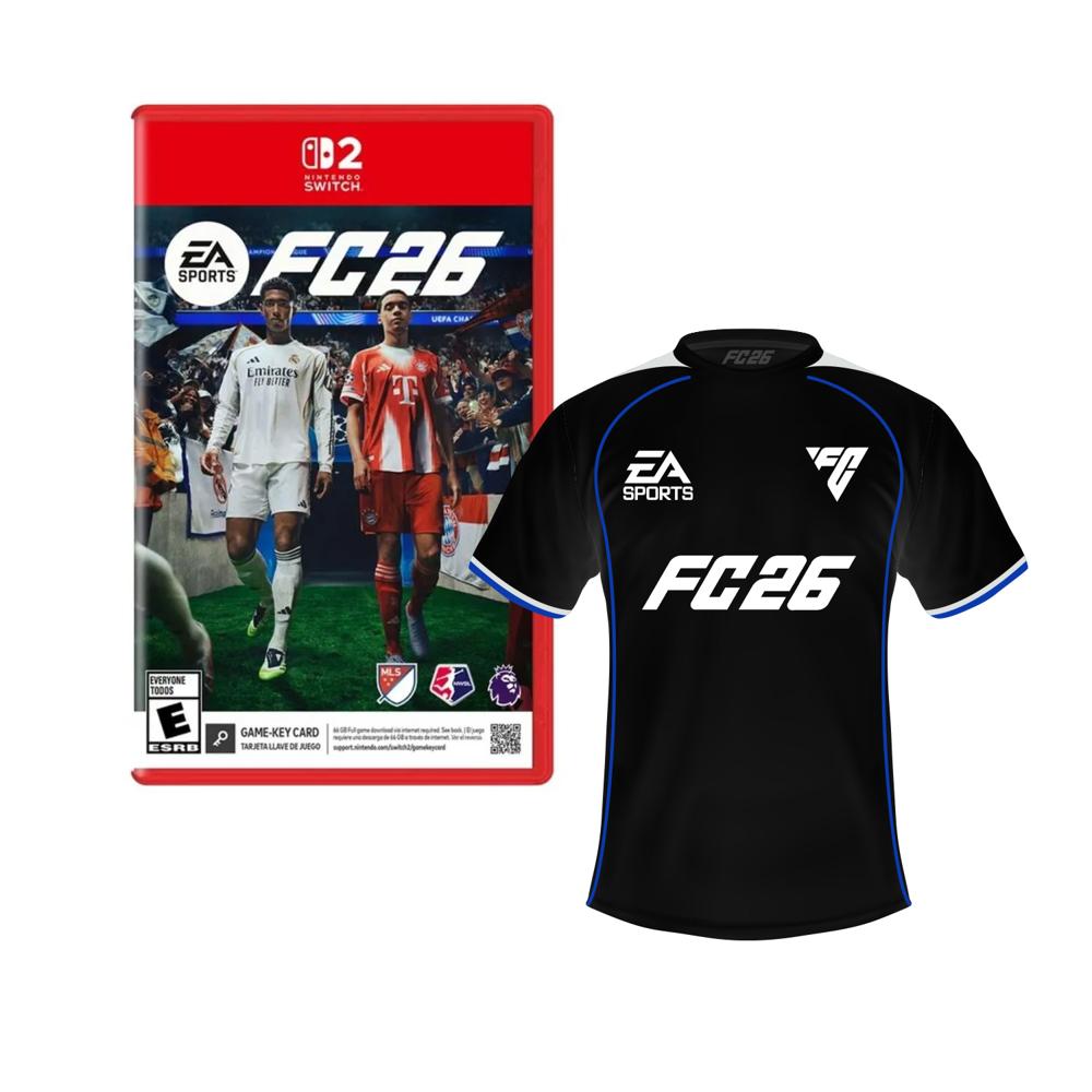 Ea Sports Fc 26 + Polo Negro S Nintendo Switch 2