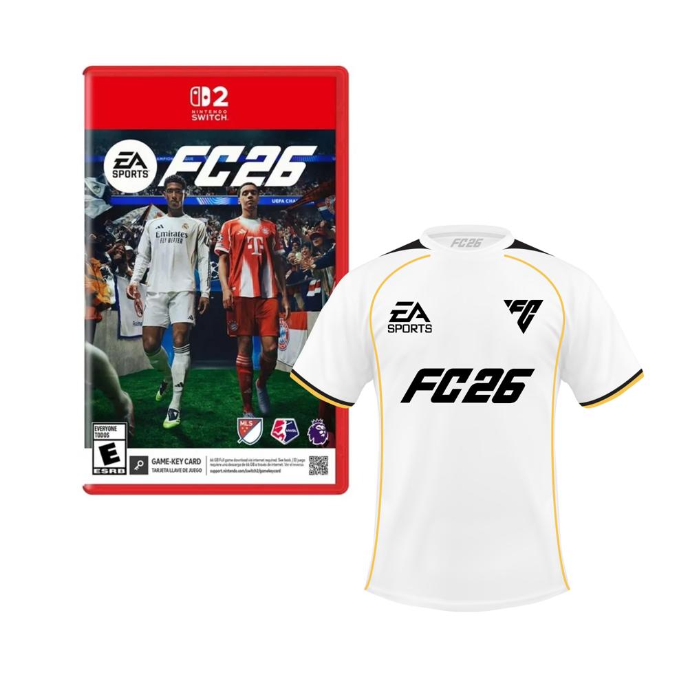 Ea Sports Fc 26 + Polo Blanco Xl Nintendo Switch 2