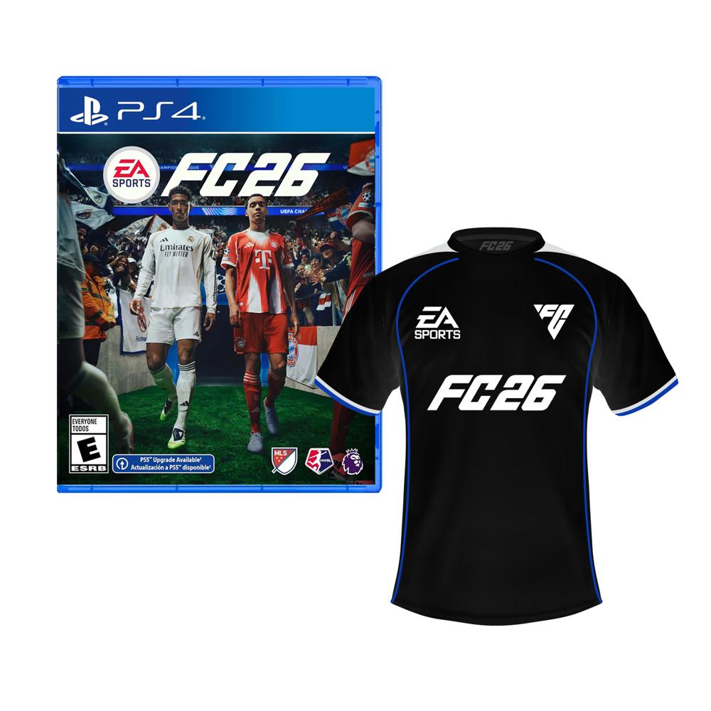 Ea Sports Fc 26 + Polo Negro M Playstation 4