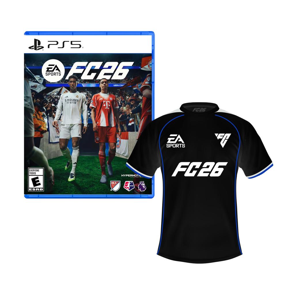 Ea Sports Fc 26 + Polo Negro S Playstation 5