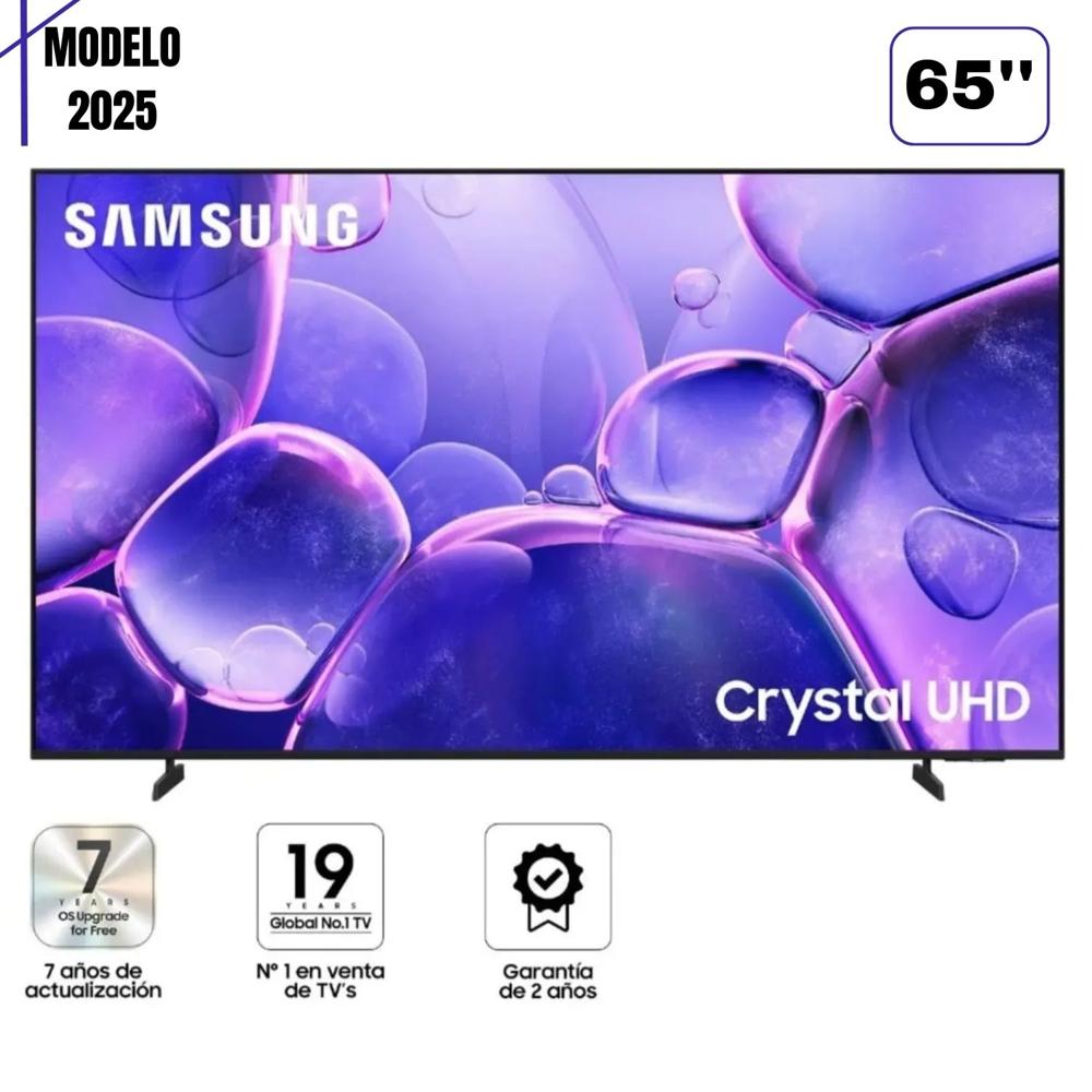 TELEVISOR SAMSUNG 65'' UN65U8000F CRYSTAL UHD SMART TV 2025