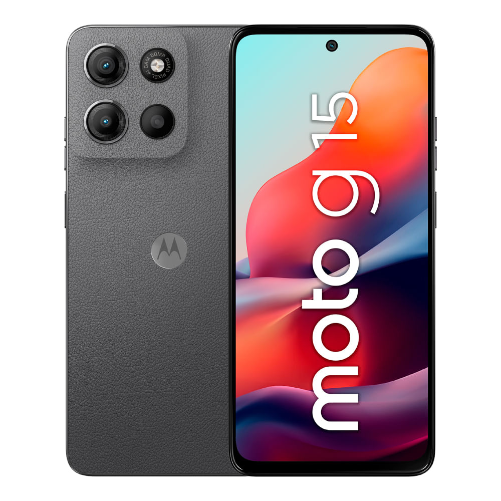MOTOROLA G15 4GB RAM 128 GB ROM COLOR GRIS