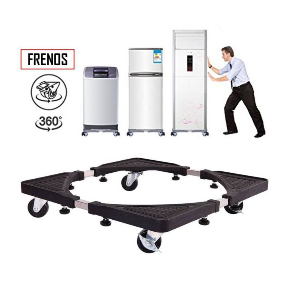 Base Movible Ajustable Transportadora de Electrodomésticos