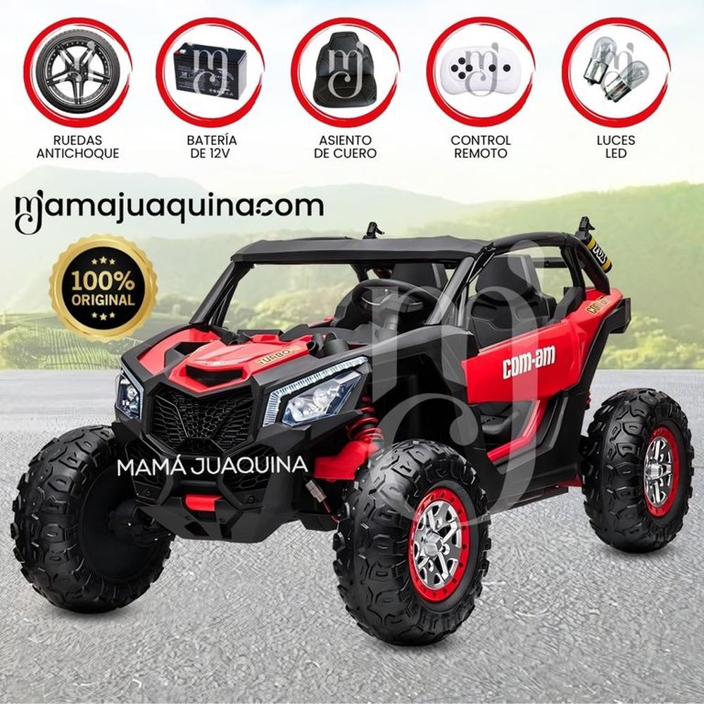Carro a Batería 4 x 4 King «COM-AN» Todo Terreno Red Carro a Batería 4 x 4 King «COM-AN» Todo Terreno Red