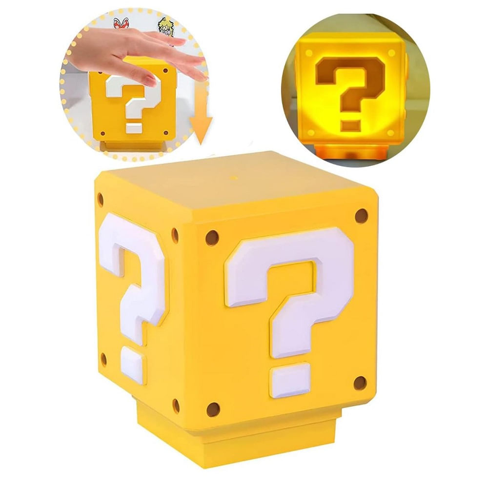 Lampara led amarilla de Interrogacion con sonido Lampara led amarilla de Interrogacion con sonido