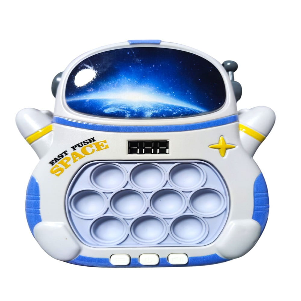 Consola Anti Estrés Pop It Electrónico Astronauta Consola Anti Estrés Pop It Electrónico Astronauta