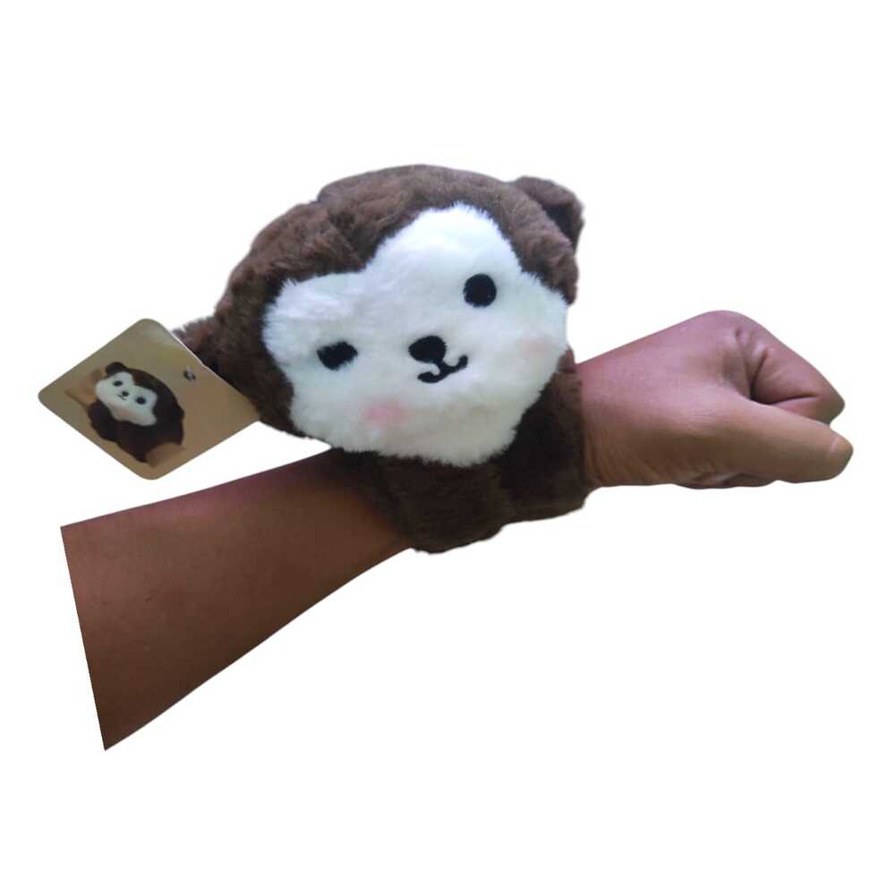 Dos Brazaletes De Peluche Mono Dos Brazaletes De Peluche Mono