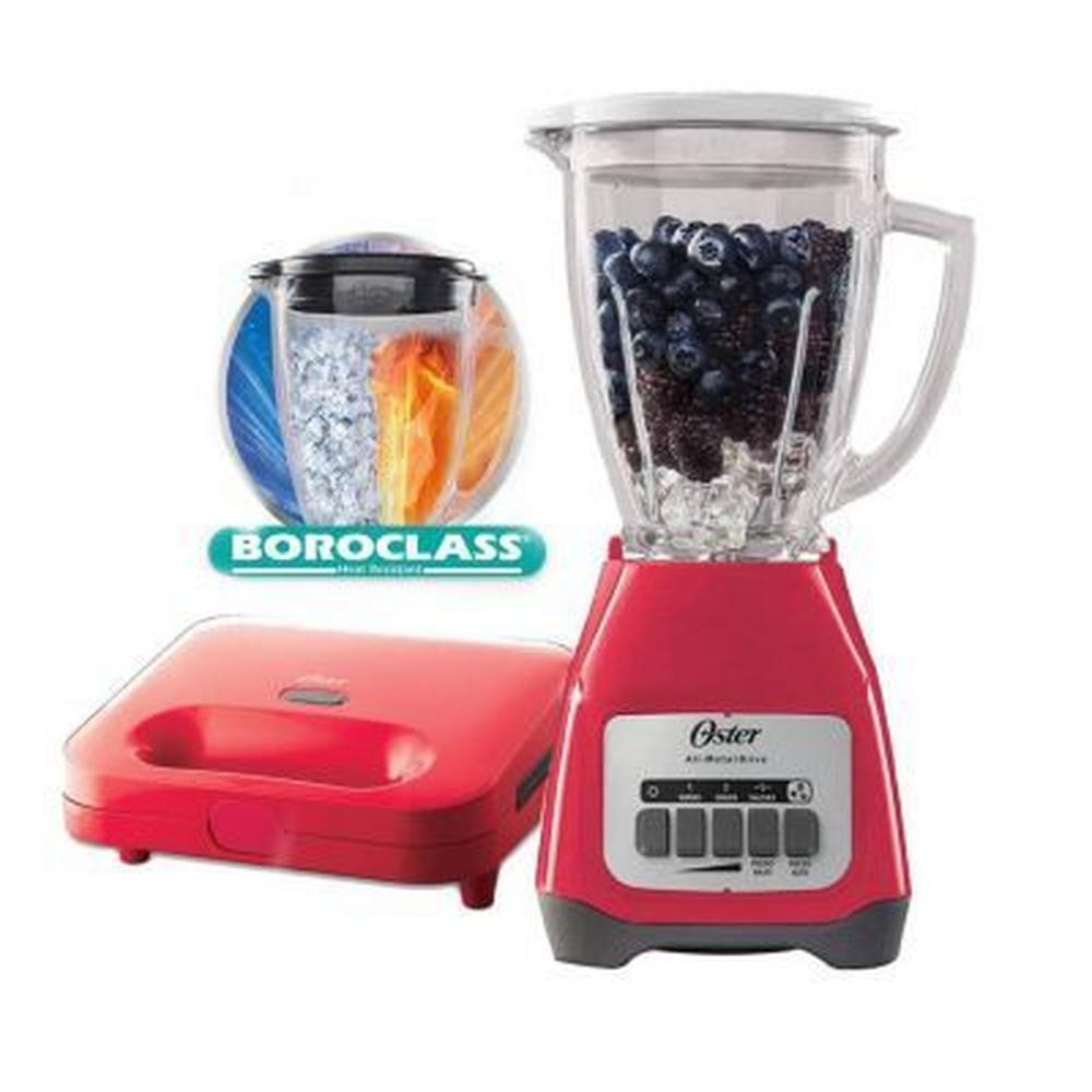 Combo Oster Licuadora 2Vel BLSTKAG-MPB +Sandwichera 2885