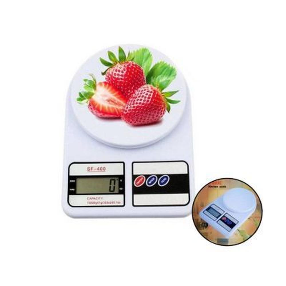 Balanza Gramera Digital de Cocina Hasta 10 kg