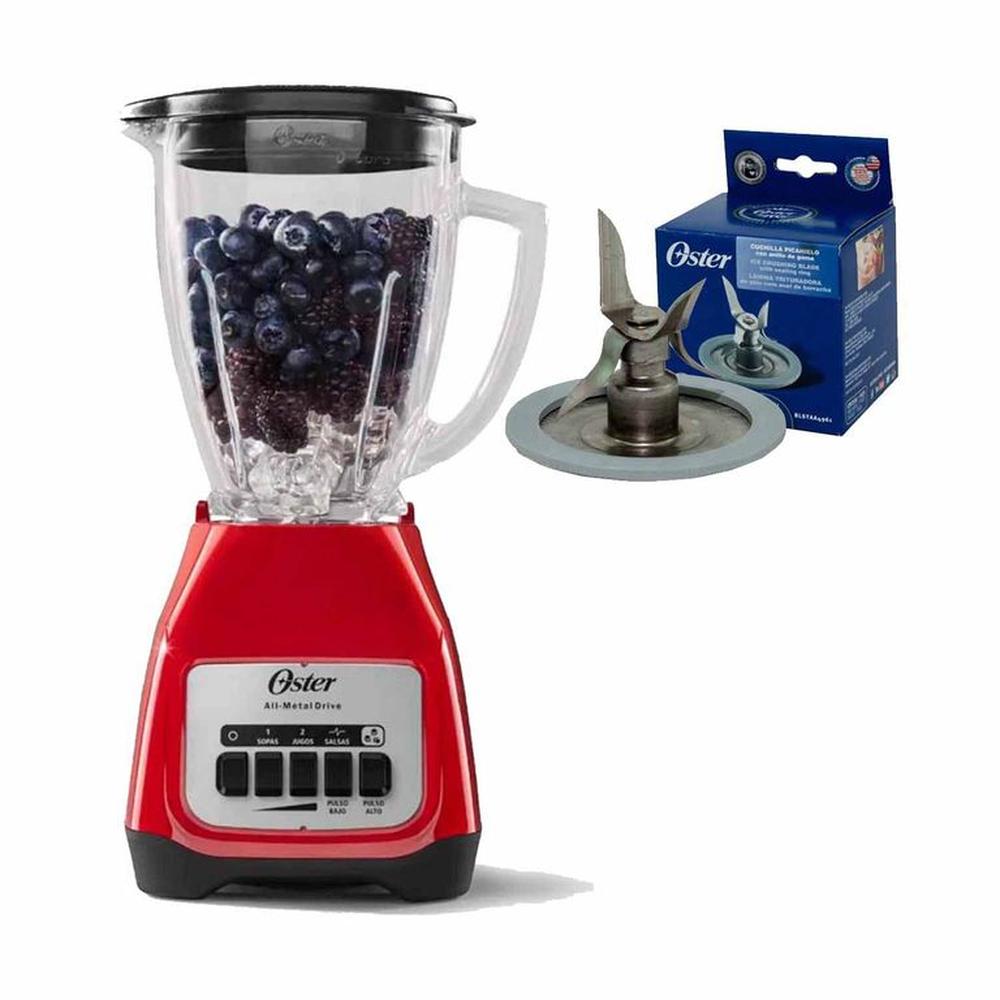 Licuadora Oster 2v más Pulso BLSTKAG-RPB 4961