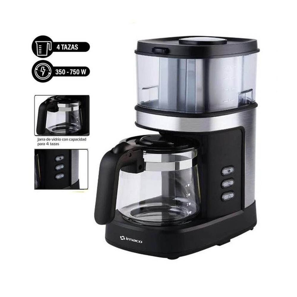 Cafetera con Molinillo ICMG4070 750W