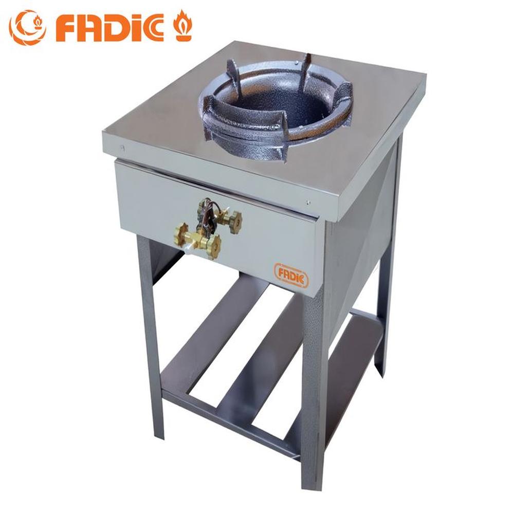 Cocina Semi Industrial Fadic 1 Hornilla Fogón con Regulador