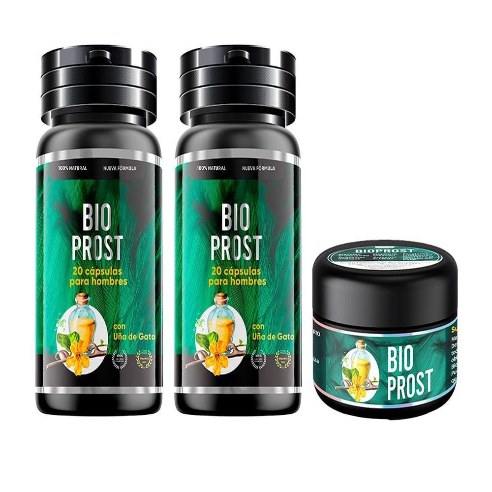 2 BIOPROST CAPS + 1 BIOGEL