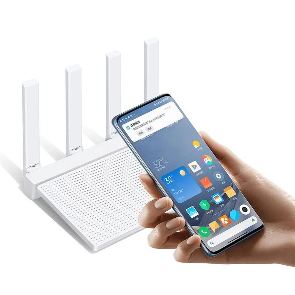 Router Xiaomi Ax3000t Wifi 6 Mesh Nfc