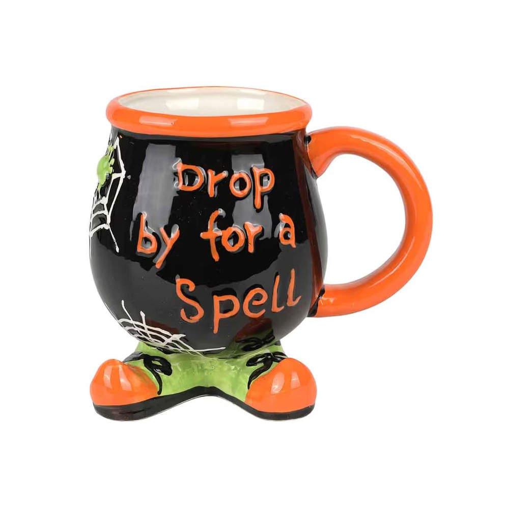 HALLOWEEN - Taza de porcelana con diseño multicolor