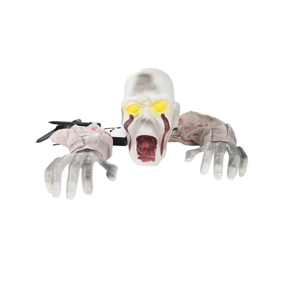 HALLOWEEN - Zombie de plastico con luces