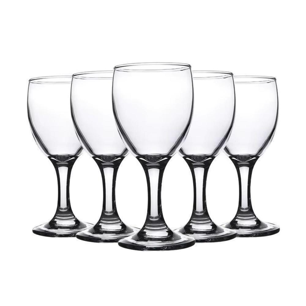 Copas Vino Blanco Windsor 190ml Vidrio Set 6 Piezas