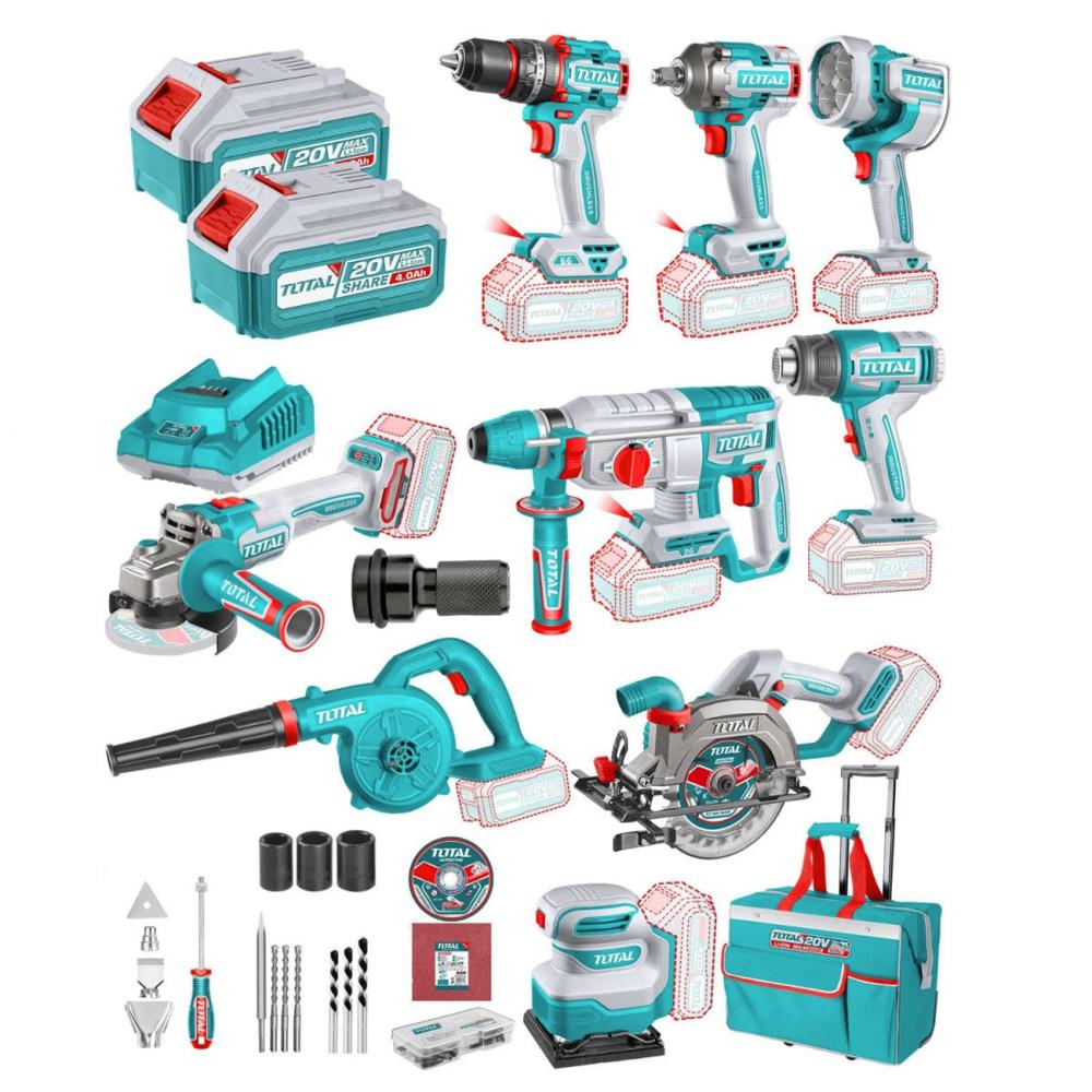 SuperCombo Inalmabrico Industrial 9 en 1 Pro Industrial Total TOSLI250381-TAC60501