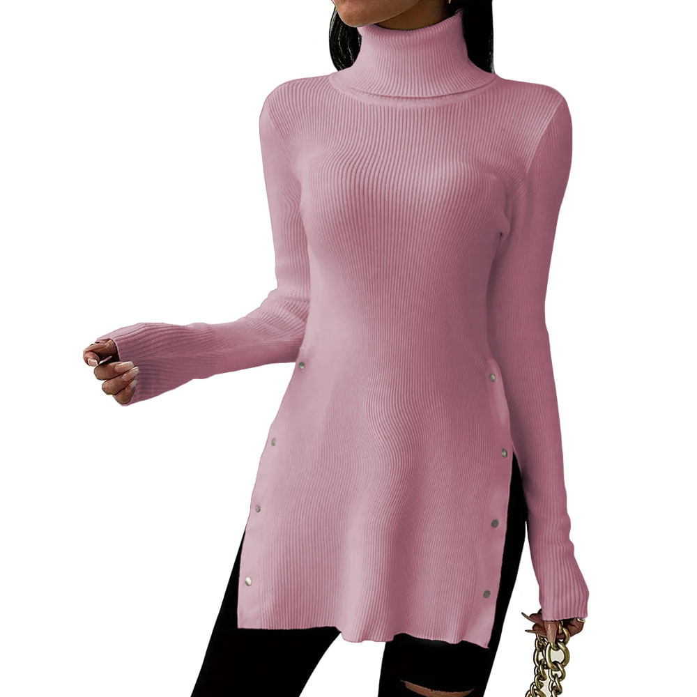 Cafarena Manga Larga Broche Rib Sand Fab-18 Color Api