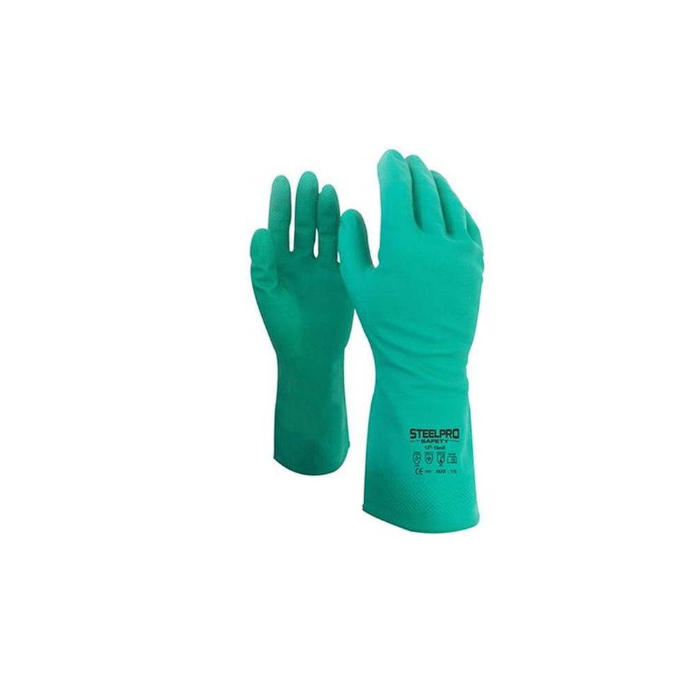 Guante nitrilo 13”-15MIL STEELPRO TALLA L