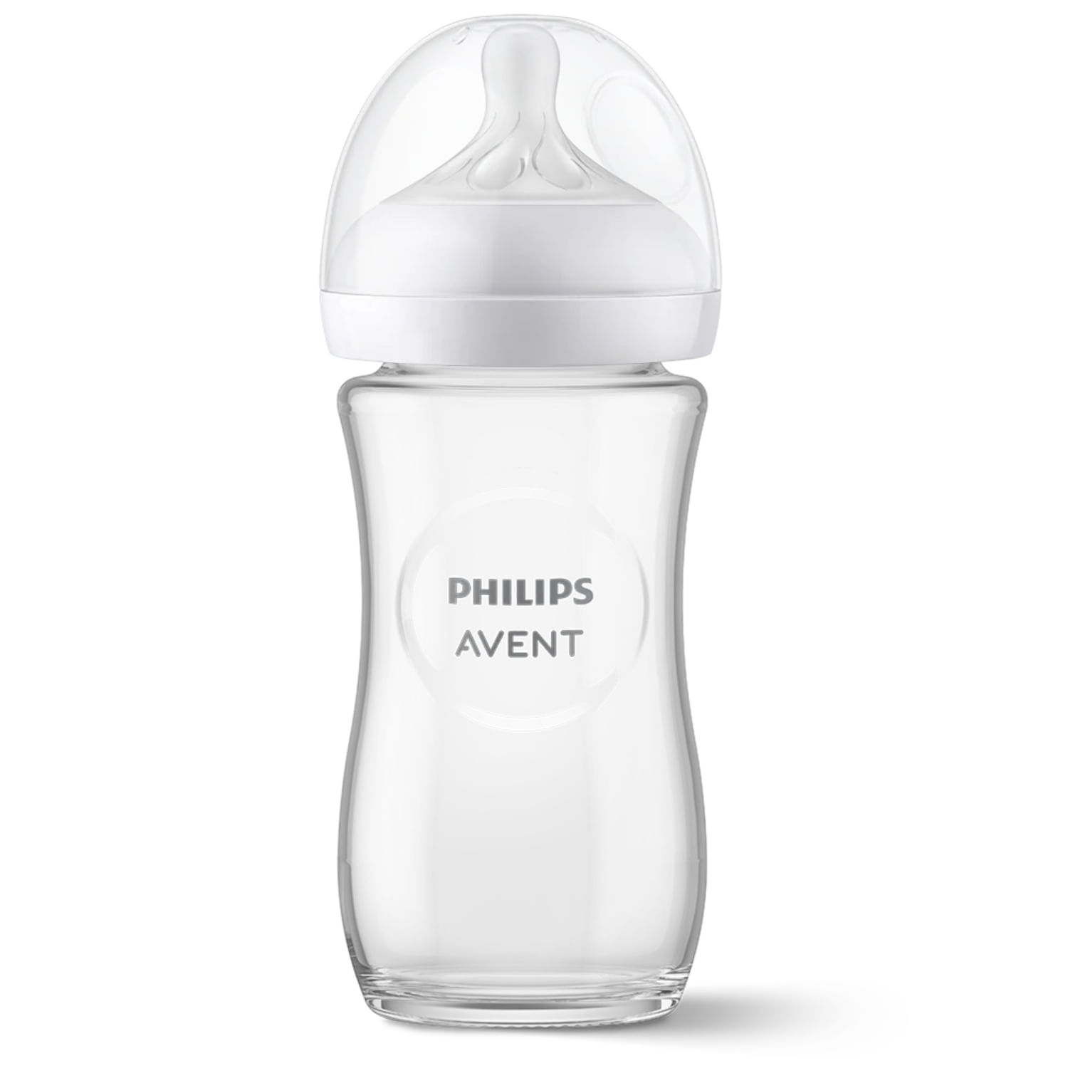 Biberón Philips Avent 240Ml Flow 3 1M+ Transparent