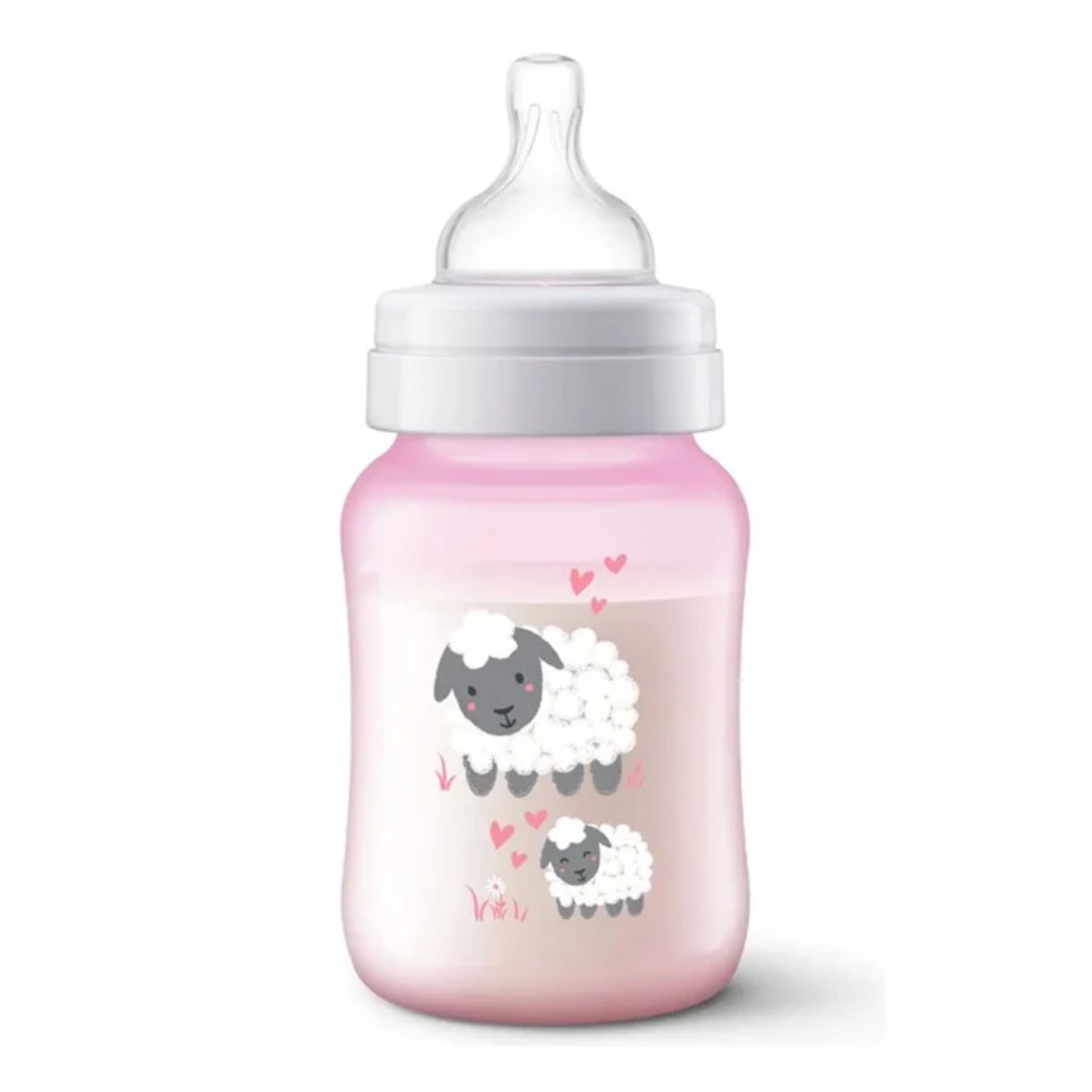 Biberón Philips Avent Anticolic 9Oz Oveja Transpar