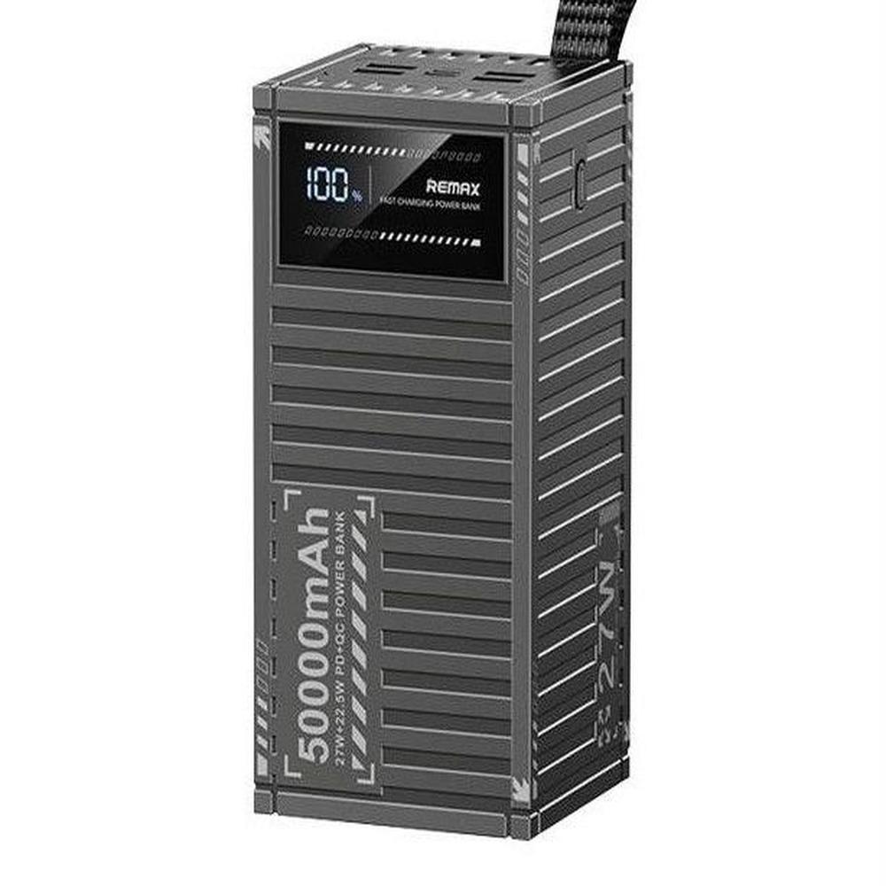 Power Bank 50000 Remax Carga Rapida 27w Rpp-161 - Gray