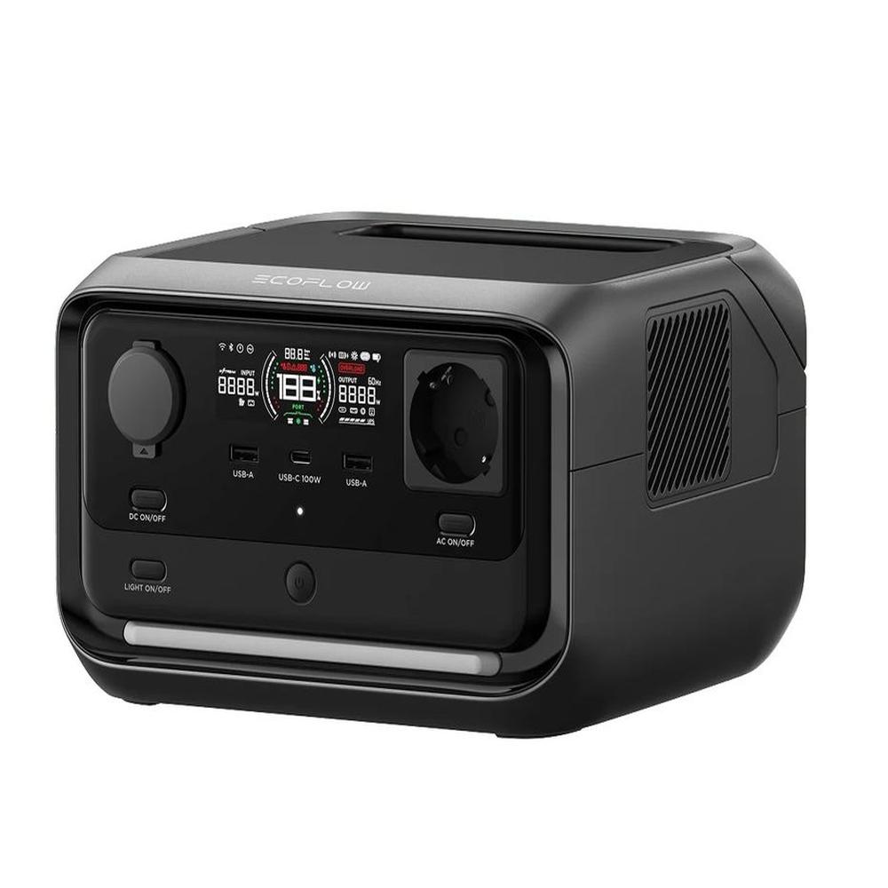 generador solar portatil Ecoflow River 3 plus 286wh - 600W