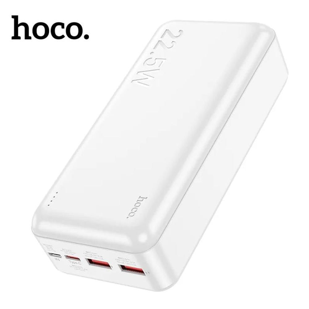 Power Bank 30000 Mah 22.5w Fast Charge Hoco - white