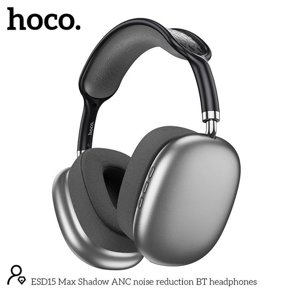 Audifonos Bluethoot Hoco Esd15 Max Con Anc - Negro Negro