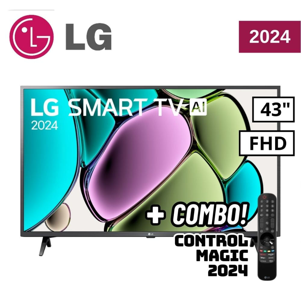 TELEVISOR 43LR6000PSA MÁS CONTROL MAGIC24