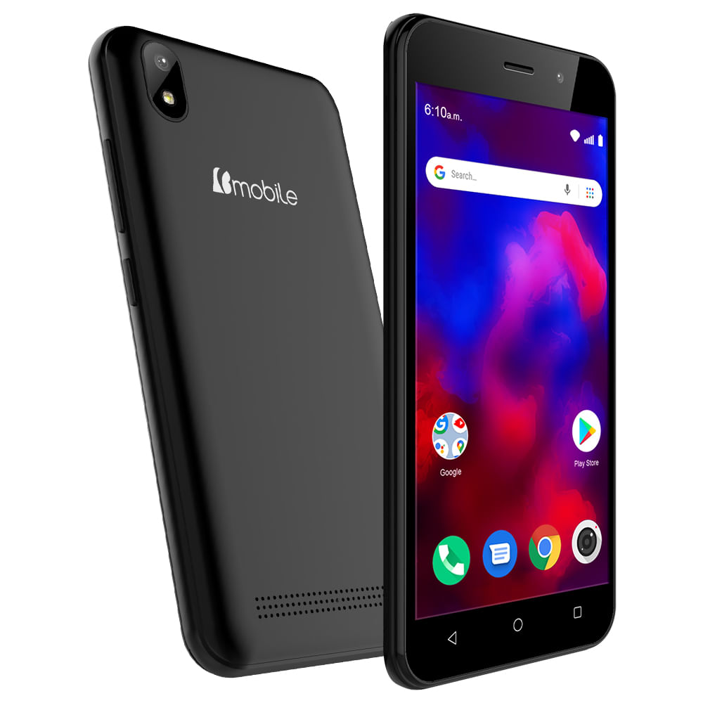Teléfono Smartphone Bmobile AX754 3G 5'' 16+1GB  8 / 2 Mpx - Negro