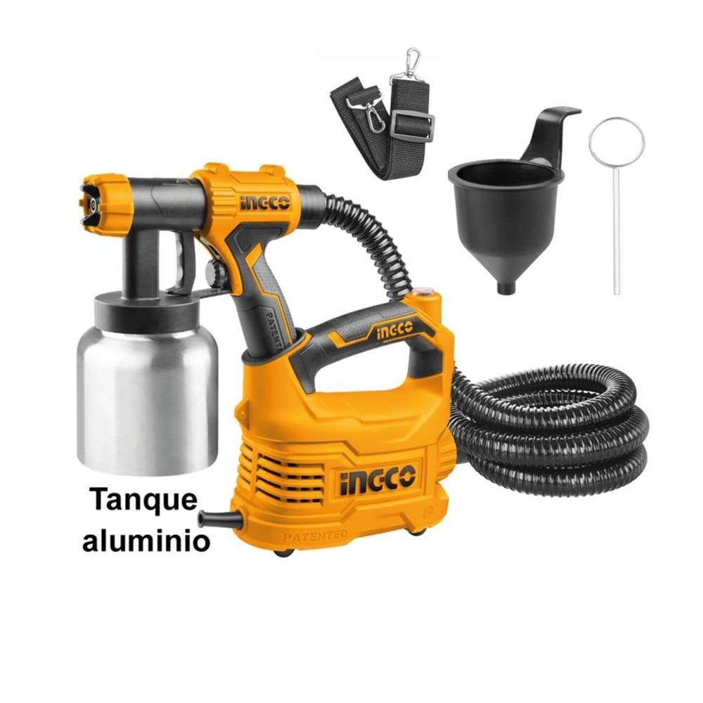 Pistola para Pintar Eléctrica 550W 800ML SPG5008-2 INGCO