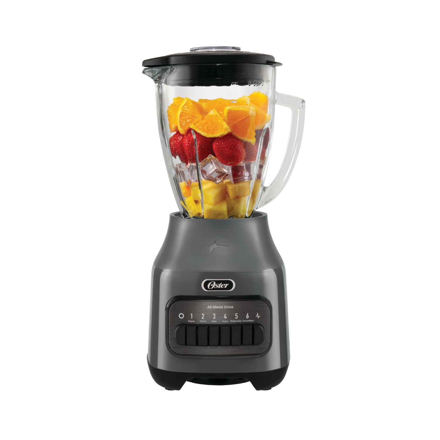 Licuadora Oster BLSTPEG-GPB-053 1.5L Silver Velocidades más pulso