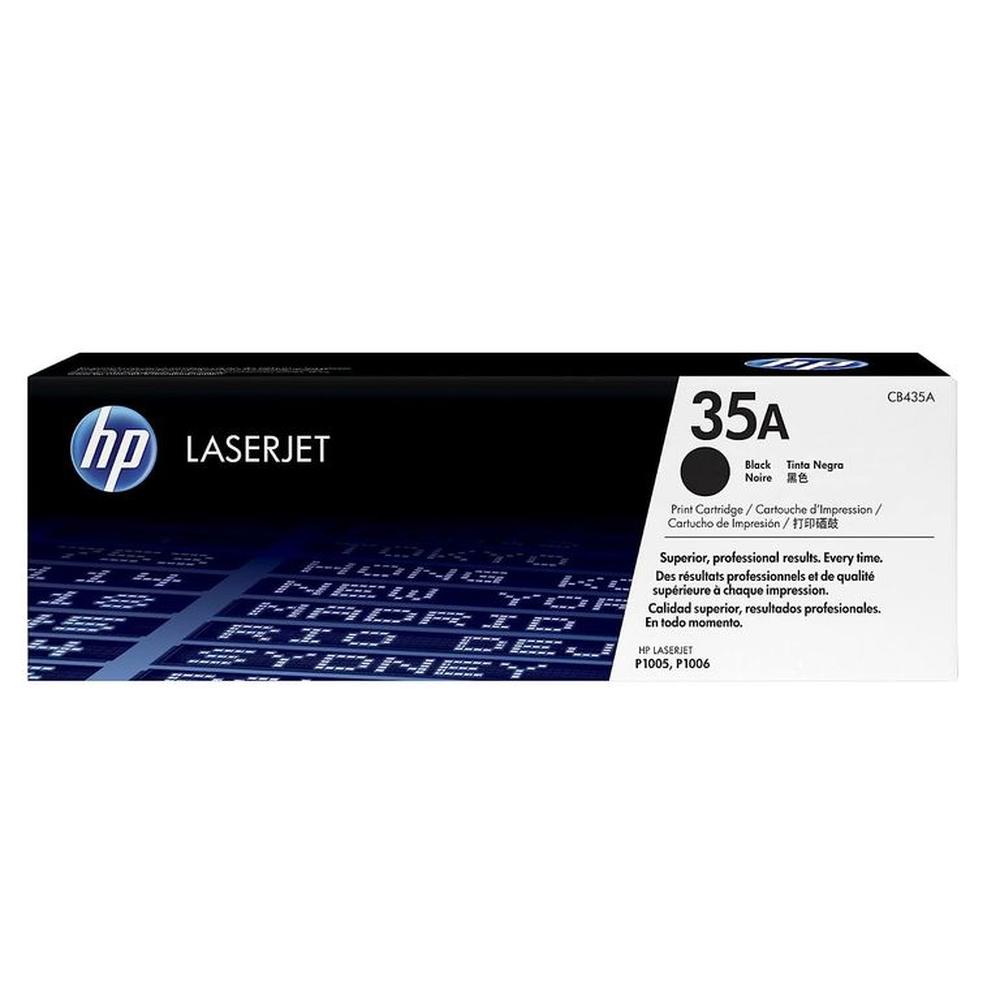 TONER HP 35A NEGRO CB435A LJ P1005 P1006 ORIGINAL TONER HP 35A NEGRO CB435A LJ P1005 P1006 ORIGINAL