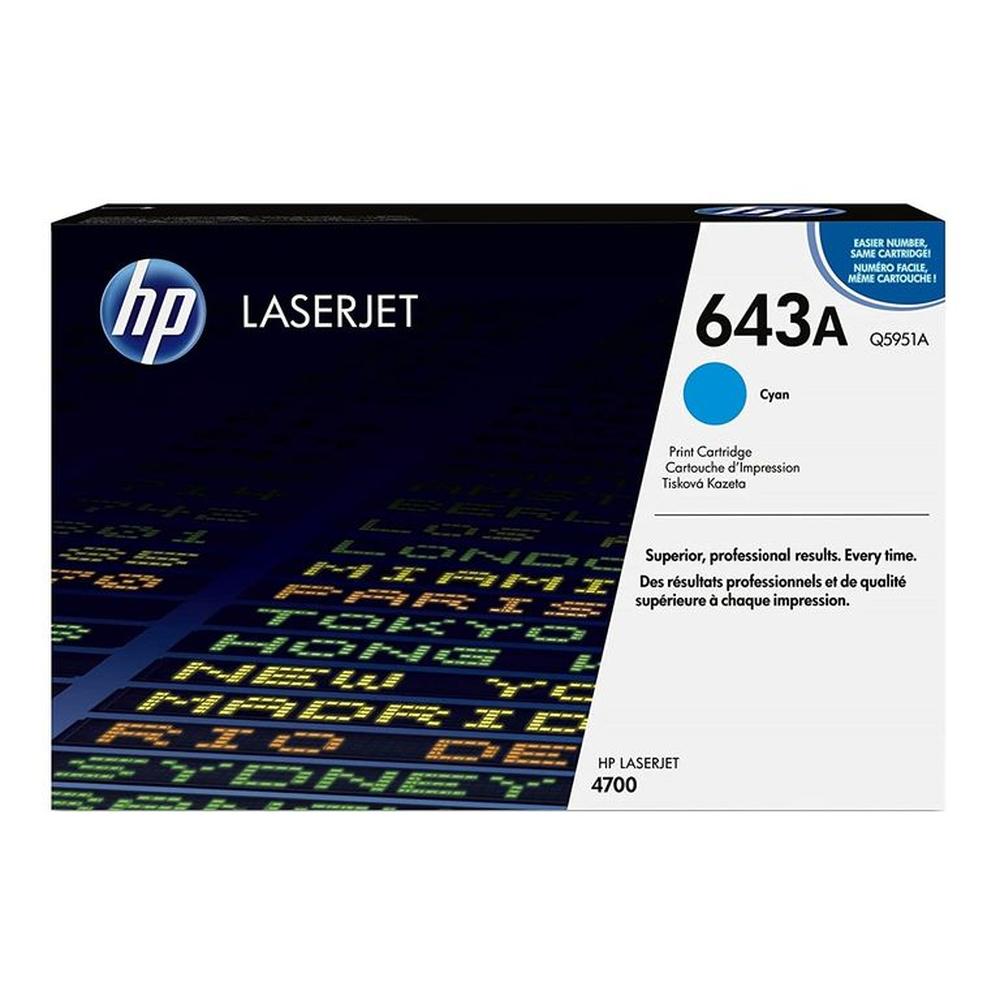 TONER HP 643A CIAN Q5951A LJ 4700 ORIGINAL - Oechsle