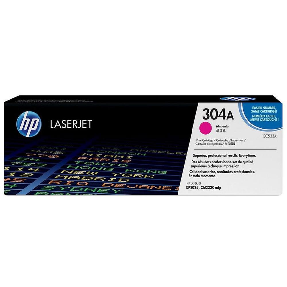 TONER HP 304A MAGENTA CC533A LJ CP2025 ORIGINAL - Oechsle