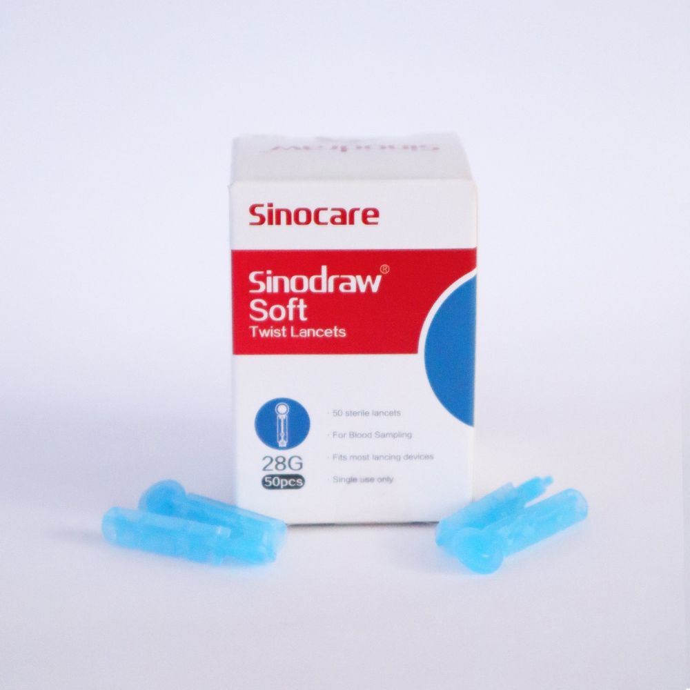 Lanceta para Glucosa Sinocare - Caja 50 UN Lanceta para Glucosa Sinocare - Caja 50 UN