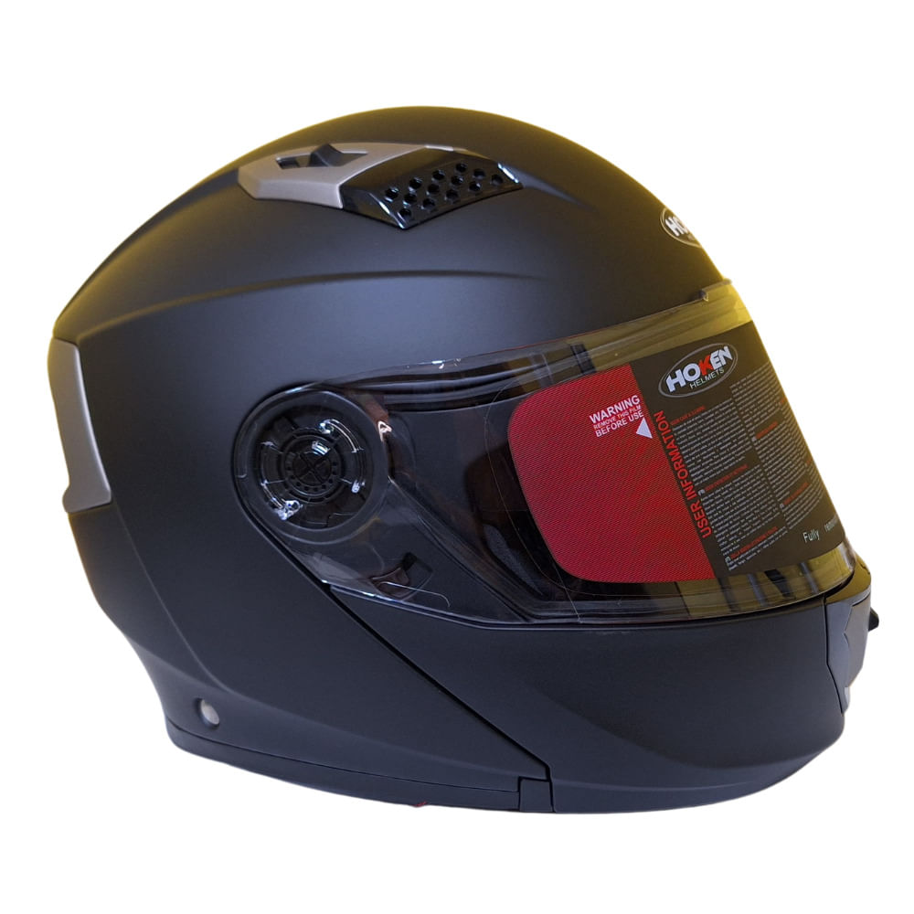 Casco Hoken FF866 Modular Doble Visor talla XL - Negro Mate | Oechsle ...