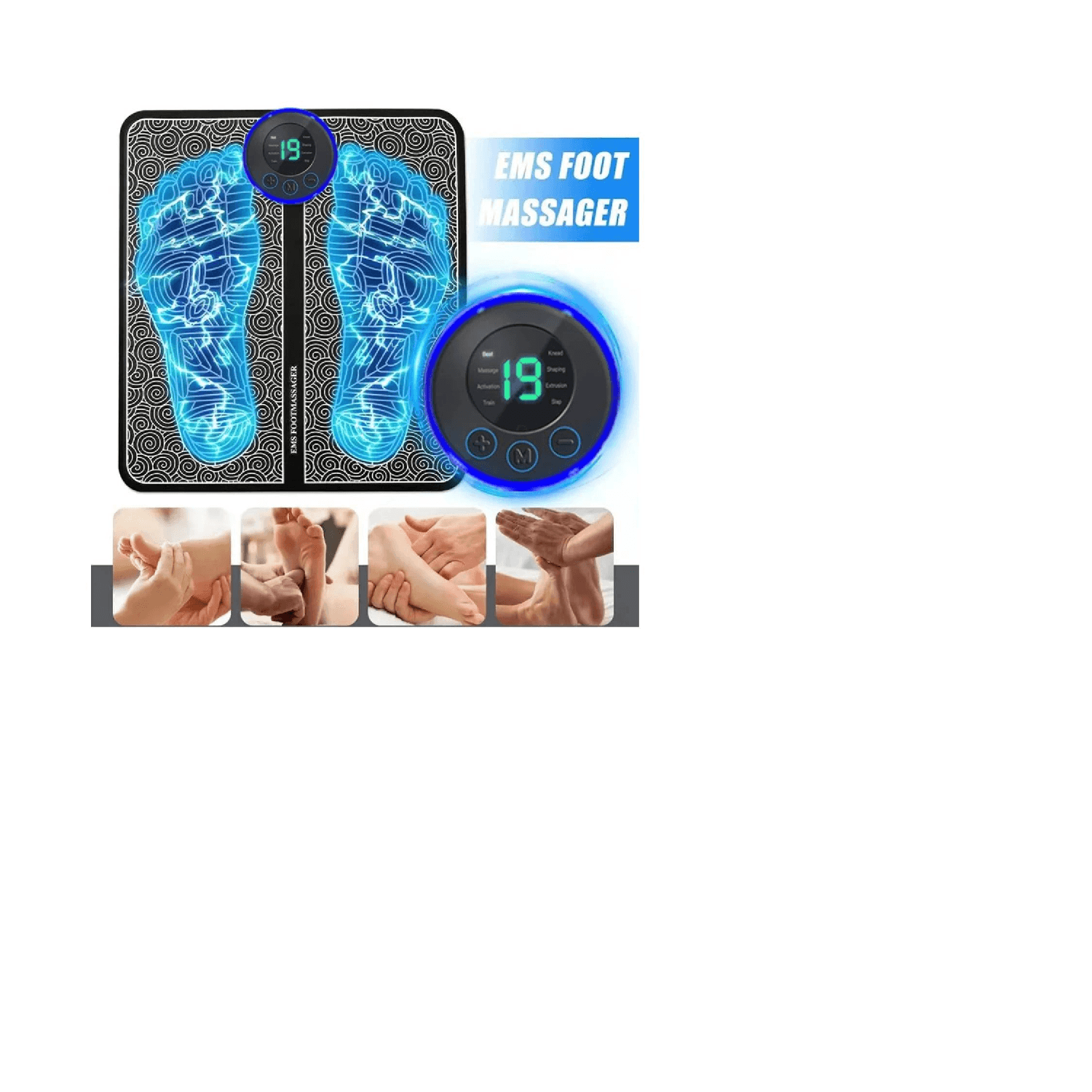 Masajeador de pies Eléctrico EMS Plegable